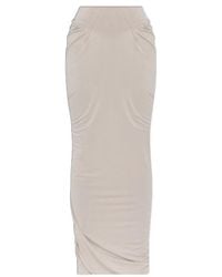 Entire studios - Draped Jersey Skirt - Lyst
