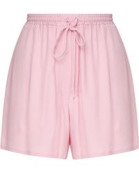 Ottod'Ame - Ottod'Ame Elastic Waist Drawstring Shorts - Lyst