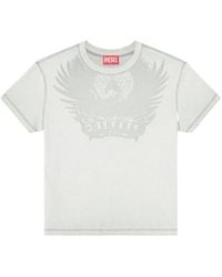 DIESEL - T-Ila-Aa7 Graphic-Print T-Shirt - Lyst