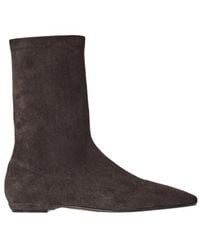The Row - Cindy Stretch Boots - Lyst