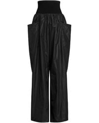 Alaïa - Wide-Leg Casual Pants - Lyst