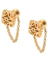 Loewe - Logo Earrings - Lyst