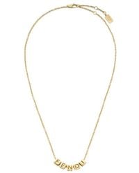 Fendi - Faces Necklace - Lyst