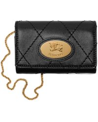 Burberry - Quilted Chain Card Holder - Lyst