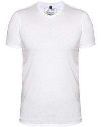 Armani Jeans - Logo Details T-Shirt - Lyst