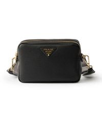 Prada - Leather Shoulder Bag - Lyst
