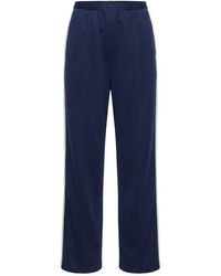 Gucci - Logo Embossed Technical Jersey Pants - Lyst