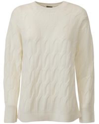 Max Mara - Cable Knit Quid Sweater - Lyst