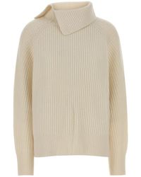 Loulou de Saison - Cecil Stand Collar Knitwear - Lyst