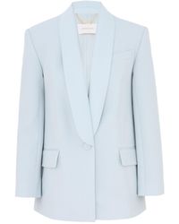 Zimmermann - Lapel Long-Sleeved Suit Jacket - Lyst