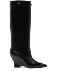 Givenchy - Raven Pointed-Toe Boots - Lyst