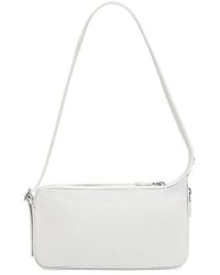 Courreges - Courrèges Logo Printed Zip-Up Shoulder Bag - Lyst