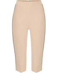Elisabetta Franchi - Cropped Trousers - Lyst