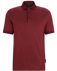 BOSS - Short-Sleeved Polo Shirt - Lyst