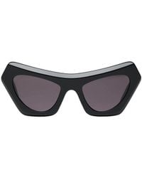 Marni - Solid Color Cat-Eye Sunglasses - Lyst