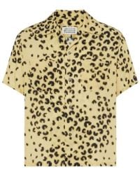 Maison Margiela - Short Sleeve Leopard Shirt - Lyst
