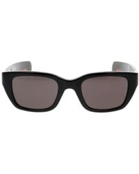 Bottega Veneta - Eyewear Rectangular Acetate Sunglasses - Lyst