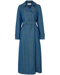 Gabriela Hearst - Braden Double-Breasted Trench Coat - Lyst