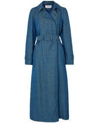 Gabriela Hearst - Braden Double-Breasted Trench Coat - Lyst