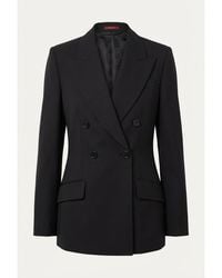 Gucci - Double-Breasted Light Wool Jacket - Lyst