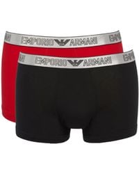 Emporio Armani - Elastic Waist Underwear Two-Piece Set - Lyst