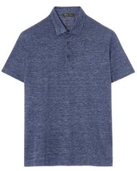 Loro Piana - Jersey Linen Polo Shirt - Lyst