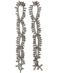 Brunello Cucinelli - Sterling Knotted Earrings - Lyst