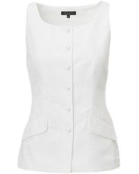 Rag & Bone - Lola Boatneck Vest - Lyst