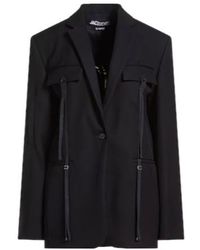 Jacquemus - Long-Sleeve Single-Breasted Blazer - Lyst
