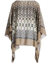 Brunello Cucinelli - Colorful Satin Short-Sleeve Top - Lyst