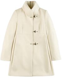 Fay - Virginia Hook-Closure Coat - Lyst
