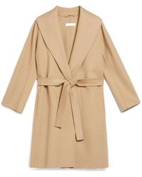 Max Mara - Tie A Belt Overcoat - Lyst