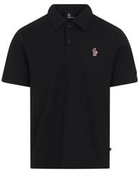 Moncler - Patch Polo Shirt - Lyst