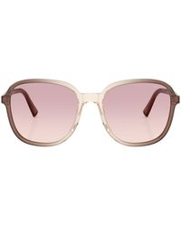 Miu Miu - Eyewear Square Frame Sunglasses - Lyst