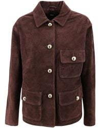 Arma - Rosia Suede Jacket - Lyst