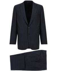 Brioni - Long-Sleeved Blazer And Trousers Set - Lyst