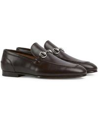 Gucci - Jordaan Horsebit Loafers - Lyst