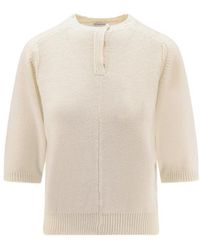 Bottega Veneta - Ribbed Knit Top - Lyst