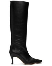 BY FAR - Pointed Knee-Length Boots - Lyst