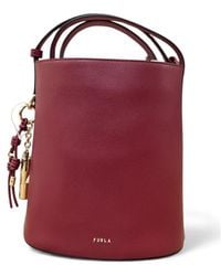 Furla - Roxie S Logo Detail Bucket Bag - Lyst