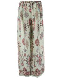 Ermanno Scervino - Elastic Waist Casual Pants - Lyst