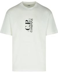 C.P. Company - Crew Neck T-Shirt - Lyst