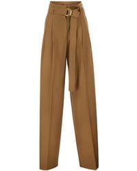 Max Mara - Casual Pants With Belt Loops - Lyst