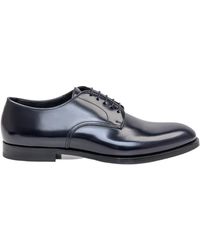 Doucal's - Almond Toe Derby Shoes - Lyst