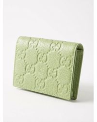 Gucci - Gg Emblem Mini Wallet - Lyst