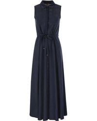 Herno - Drawstring Maxi Dress - Lyst