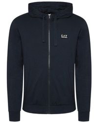 EA7 - Logo And Hat Casual Jacket - Lyst