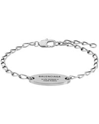 Balenciaga - Everyday Chain Bracelet - Lyst