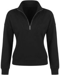 Calvin Klein - Half-Zip Logo-Embroidered Sweater - Lyst