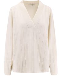 Max Mara - Arten V-Neck Jumper - Lyst